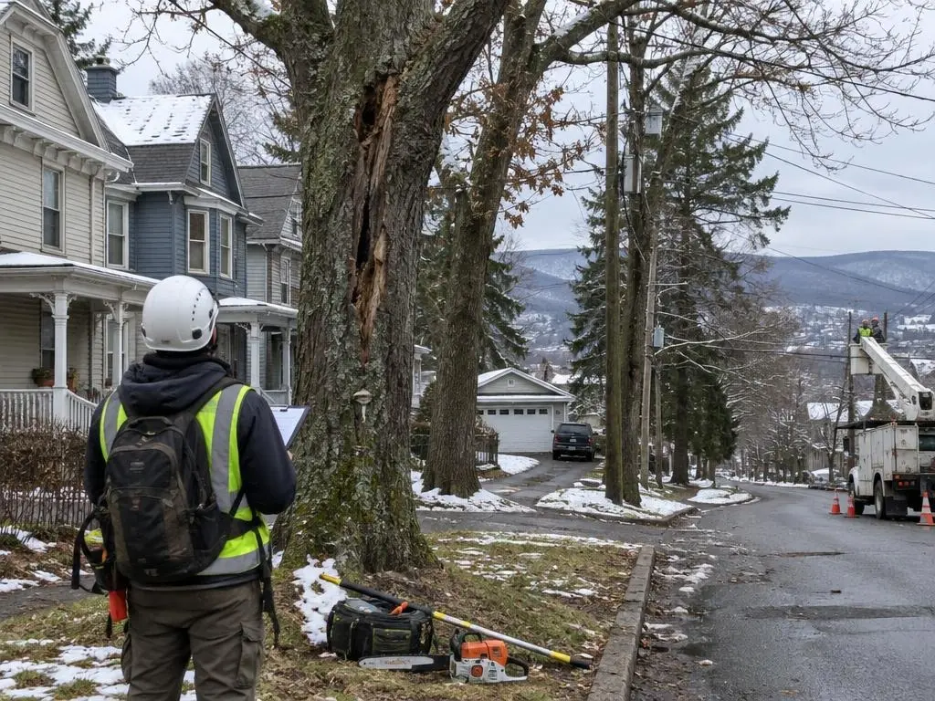 Hazard Tree Assessment in Utica, NY